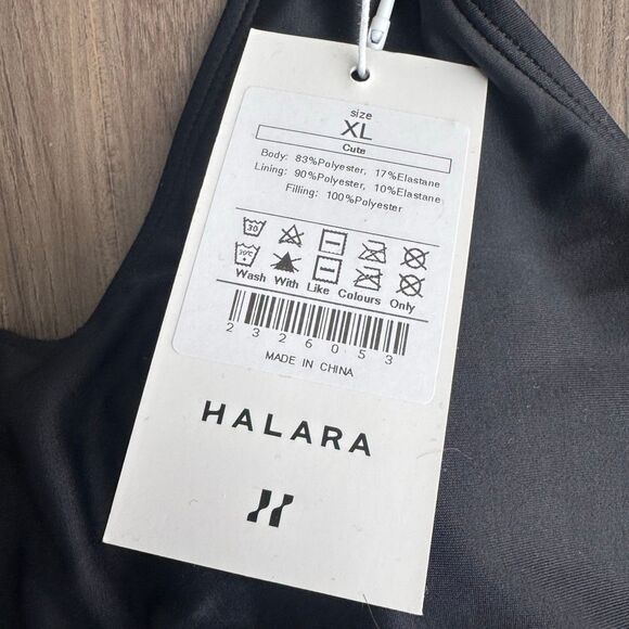 Halara One Piece Halter Swimsuit Size XL NWT - Picture 8 of 9